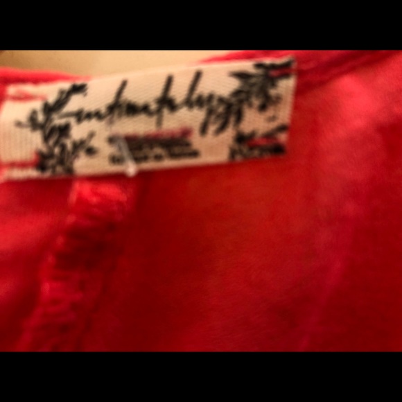 Free People melon top sz L - Picture 3 of 4